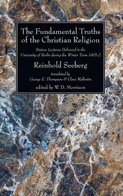 Book cover for The Fundamental Truths of the Christian Religion