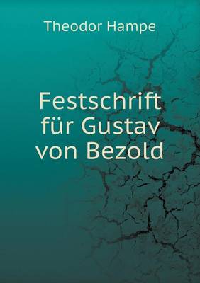 Book cover for Festschrift für Gustav von Bezold