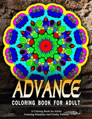 Book cover for ADVANCED COLORING BOOKS FOR ADULTS - Vol.15