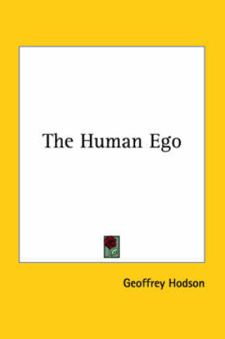 Cover of The Human Ego