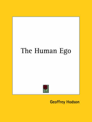 Book cover for The Human Ego