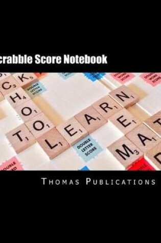 Cover of Scrabble Score Notebook