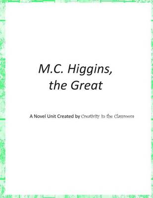 Book cover for M.C. Higgins, the Great