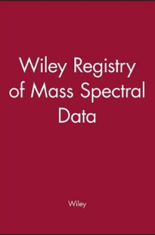 Cover of Wiley Registry of Mass Spectral Data