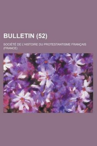 Cover of Bulletin (52)