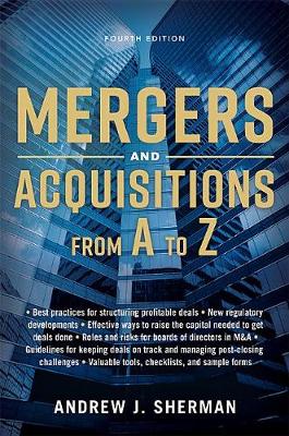 Book cover for Mergers and Acquisitions from A to Z