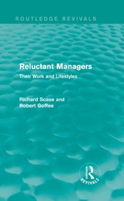 Cover of Reluctant Managers (Routledge Revivals)