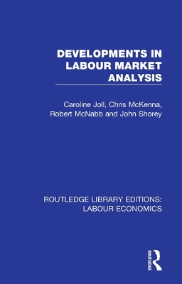 Cover of Developments in Labour Market Analysis