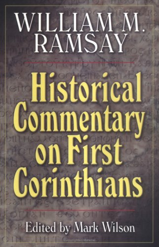 Book cover for Historical Commentary on First Corinthians