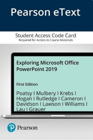 Cover of Exploring Microsoft Office PowerPoint 2019 Comprehensive