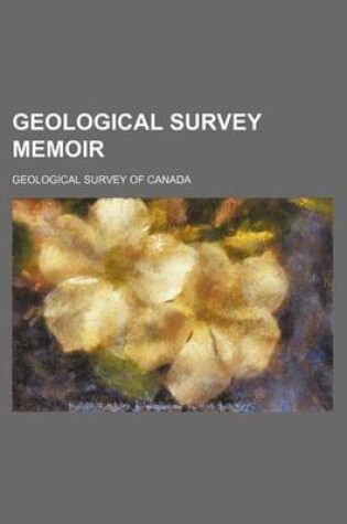 Cover of Geological Survey Memoir