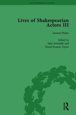 Book cover for Lives of Shakespearian Actors, Part III, Volume 2