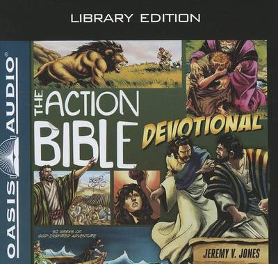 Book cover for The Action Bible Devotional (Library Edition)