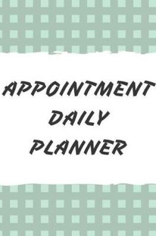 Cover of Appointment Daily Planner