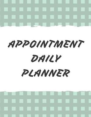 Book cover for Appointment Daily Planner