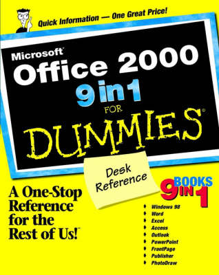 Book cover for Microsoft Office All in One For Dummies