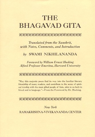 Book cover for Bhagavad Gita