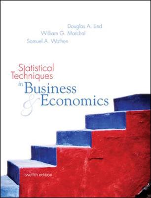 Book cover for Statistical Techniques in Business and Economics with Student CD-Rom Mandatory Package