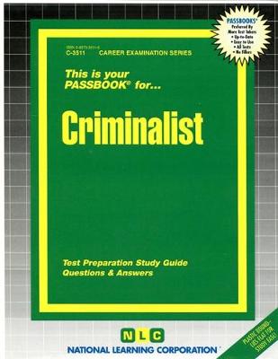 Book cover for Criminalist