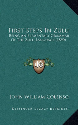 Book cover for First Steps in Zulu