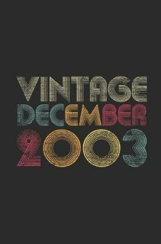 Cover of Vintage December 2003