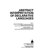 Book cover for Abstract Interpretation of Declarative Languages