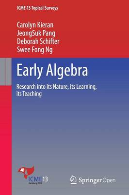 Book cover for Early Algebra