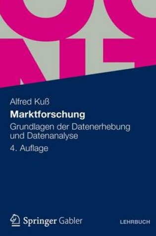 Cover of Marktforschung