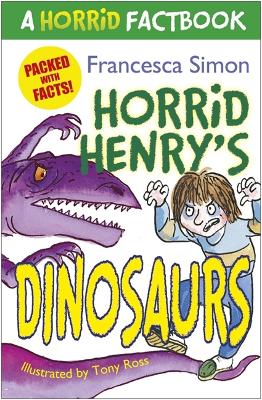 Book cover for Horrid Henry's Dinosaurs