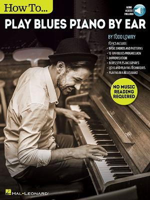 Book cover for How to Play Blues Piano by Ear