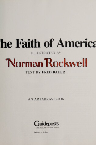 Cover of The Faith of America