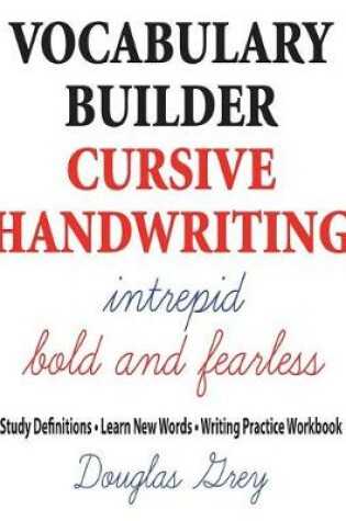 Cover of Vocabulary Builder Cursive Handwriting