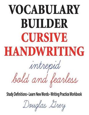 Book cover for Vocabulary Builder Cursive Handwriting