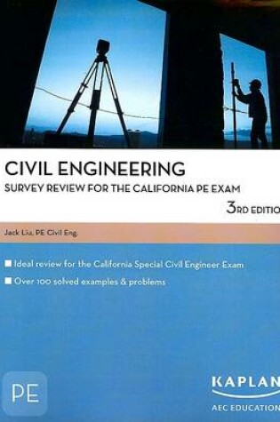 Cover of Civil Engineering Survey Review for the California PE Exam