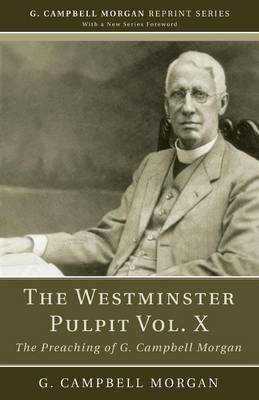 Book cover for The Westminster Pulpit vol. X