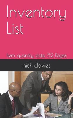 Book cover for Inventory List