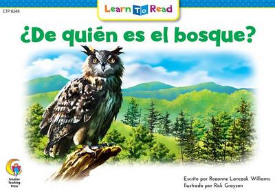 Book cover for de Quien Es El Bosque? = Whose Forest Is It?