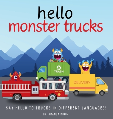 Book cover for Hello MonsterTrucks