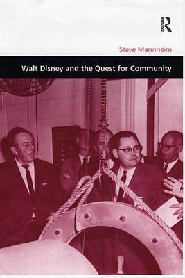 Cover of Walt Disney and the Quest for Community
