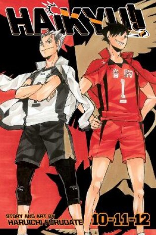 Cover of Haikyu!! (3-in-1 Edition), Vol. 4