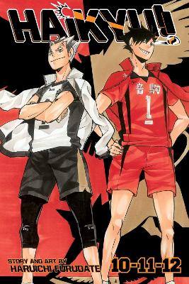 Cover of Haikyu!! (3-in-1 Edition), Vol. 4