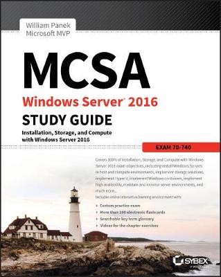 Book cover for MCSA Windows Server 2016 Study Guide: Exam 70-740