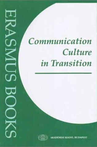 Cover of Communication Culture in Transition