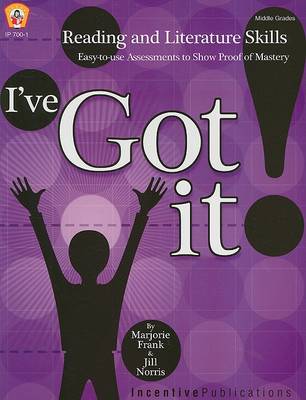 Book cover for I've Got It!: Reading and Literature Skills