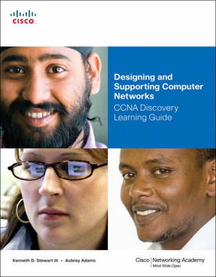 Book cover for Designing and Supporting Computer Networks, CCNA Discovery Learning Guide