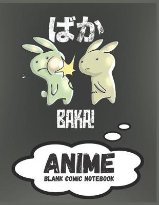 Book cover for Anime Blank Comic Notebook