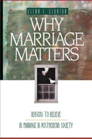 Cover of Why Marriage Matters