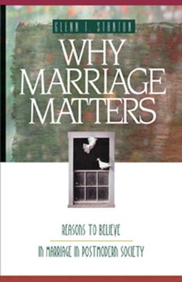 Book cover for Why Marriage Matters