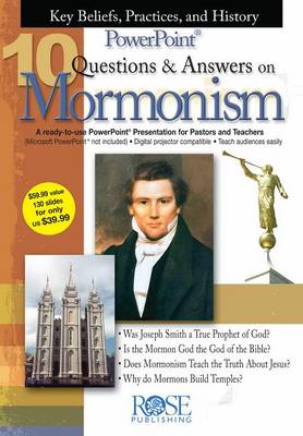 Book cover for 10 Questions and Answers on Mormonism