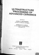 Book cover for Ultrastructure Processing of Advanced Ceramics